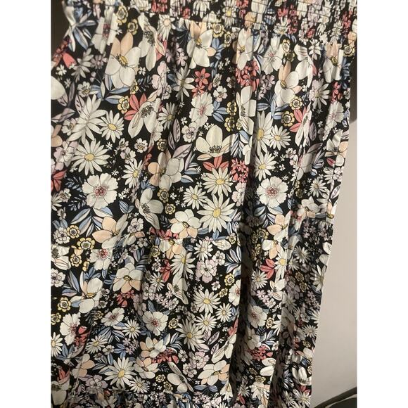 Rachel‎ Parcell Tiered retro floral midi dresssize Large - Picture 10 of 10